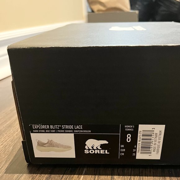 Sz 8 Sorel Women's Explorer Blitz Stride Shoes - Picture 10 of 10